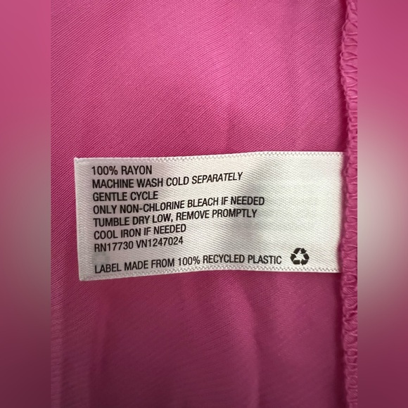 NWT A New Day Pink V-Neck Maxi Dress - Picture 4 of 4